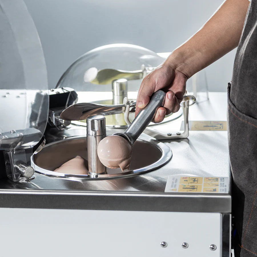 Top Churn V2 Dual Pot Countertop Ice Cream Display Machine | Two Flavors