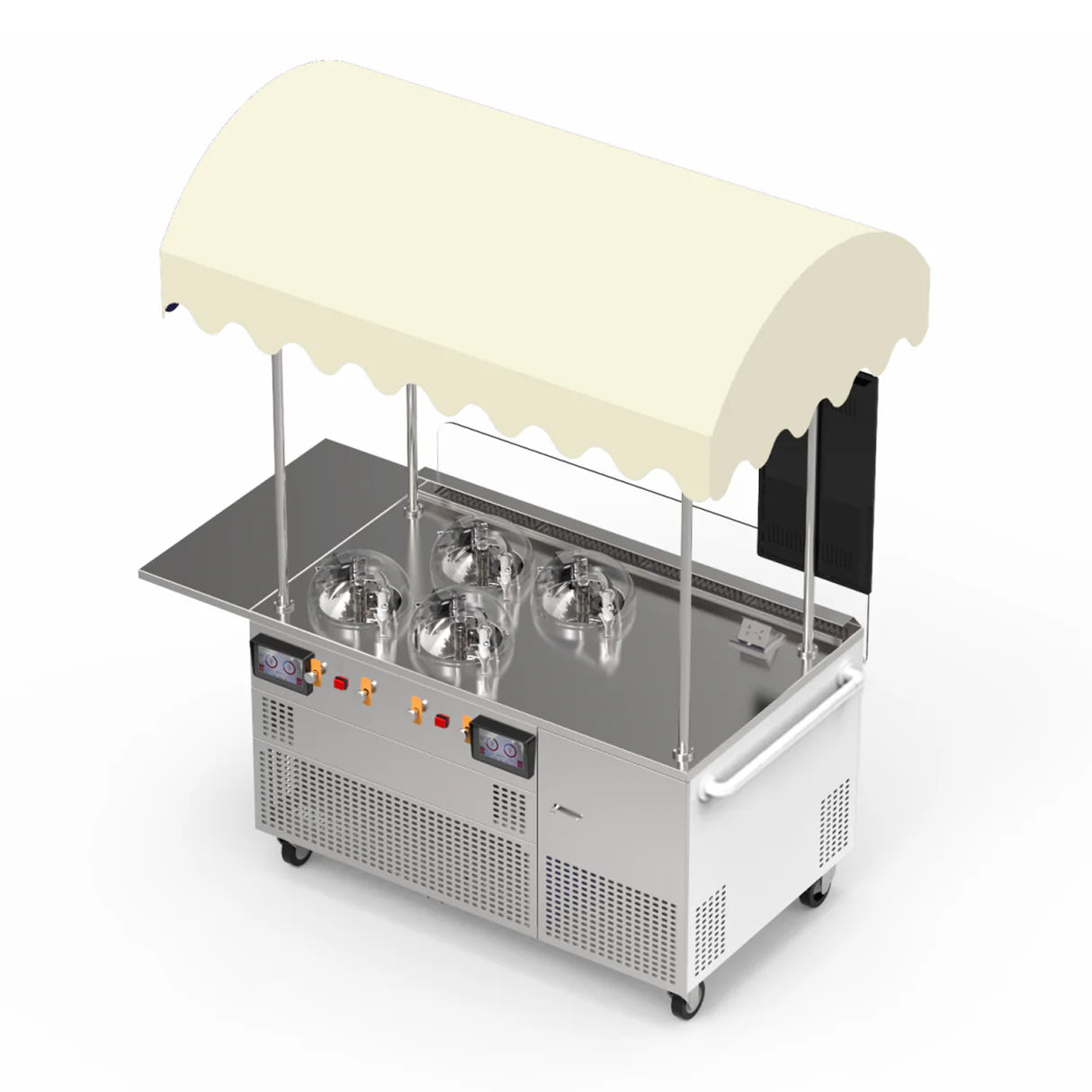 Top Churn V4 Cart – Multi-Unit Artisan Ice Cream Production on Wheels
