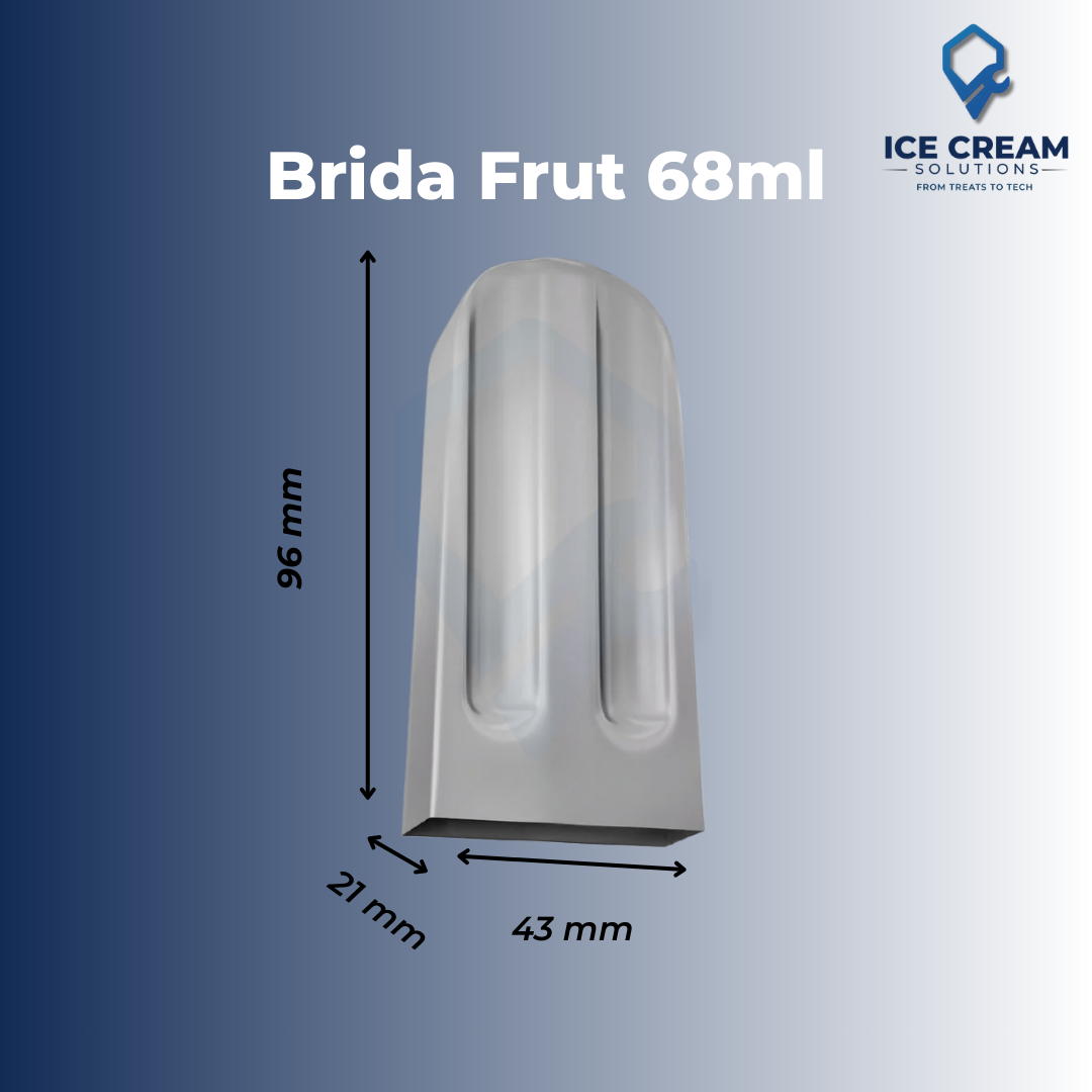 Brida Frut Paleta Mold | 68 ml / 2.3 oz (28 Cavities)