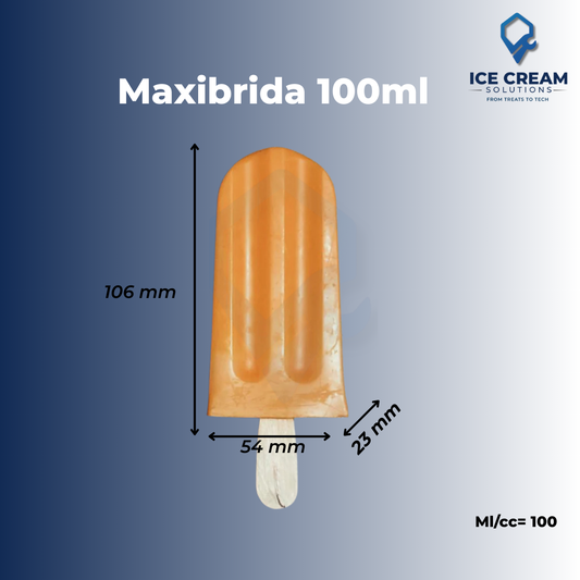 Maxibrida Paleta Mold | 100 ml / 3.4 oz (26 Cavities)