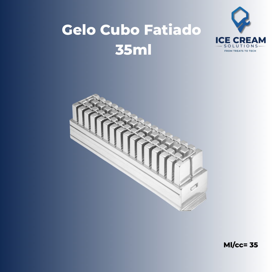 Gelo Cubo Fatiado Mold | 35 ml / 1.18 oz (28 Cavities)