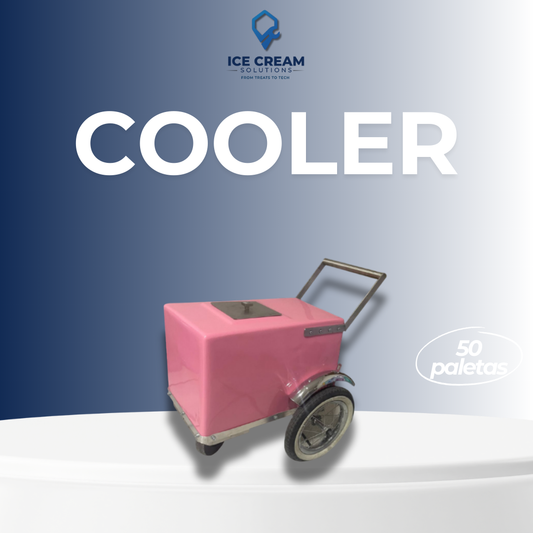 Popsicle Cart – Cooler Model | 50 paletas