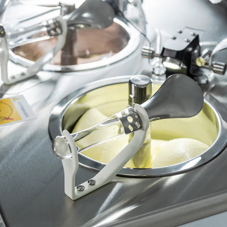 Top Churn V2 Dual Pot Countertop Ice Cream Display Machine | Two Flavors