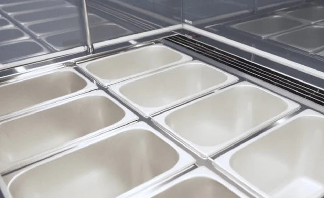 CIAM 6040 Frozen Desert Display Showcase | Available in 12, 18, and 24 Pan Models