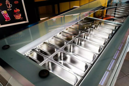 Sevel Smyrna Gelato Showcase | Available in 12, 16, 18, and 24 Pan Models