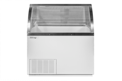 Global CKDC47V– Curved Front Dipping Cabinet |  8-Dip Ice Cream & Gelato Display