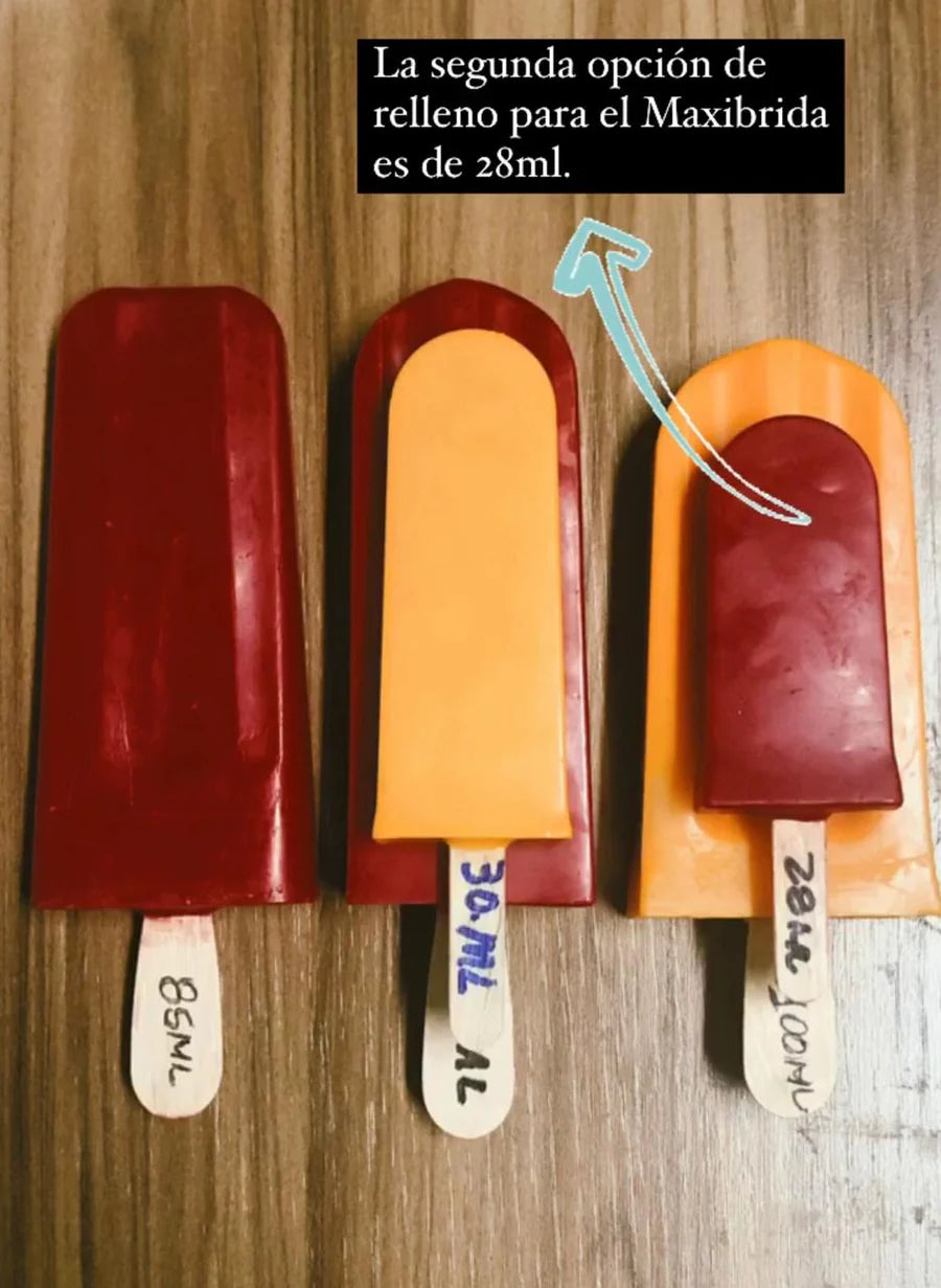 Maxibrida Paleta Mold | 100 ml / 3.4 oz (26 Cavities)