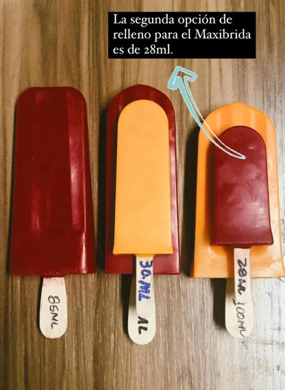 Maxibrida Paleta Mold | 100 ml / 3.4 oz (26 Cavities)