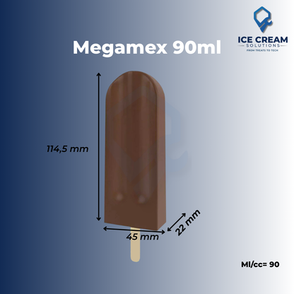 Megamex Paleta Mold | 90 ml / 3.0 oz (28 Cavities)