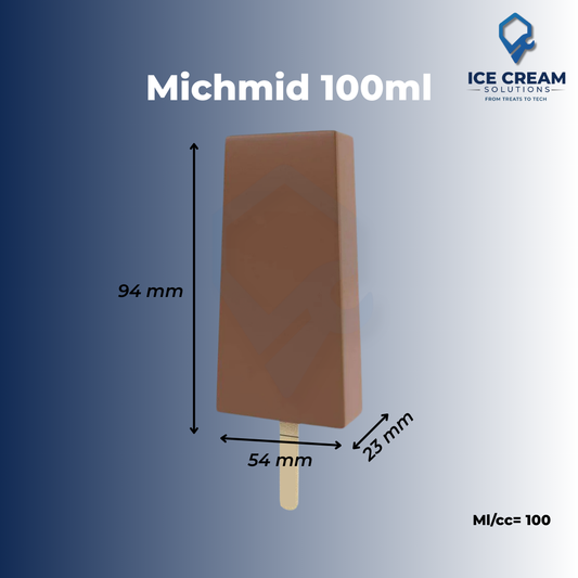 Michmid Paleta Mold | 100 ml / 3.4 oz (26 Cavities)