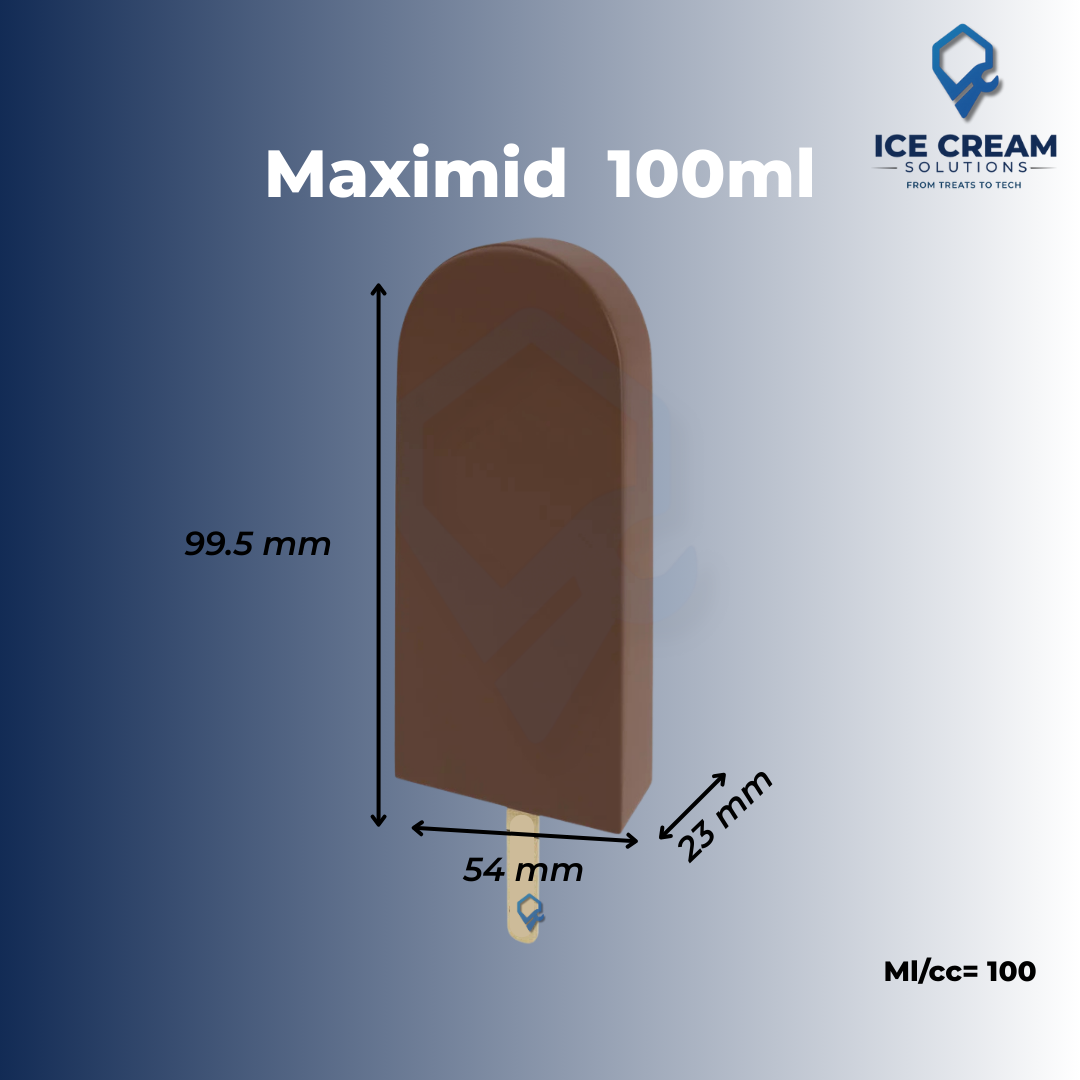Maximid Paleta Mold | 100 ml / 3.4 oz (26 Cavities)
