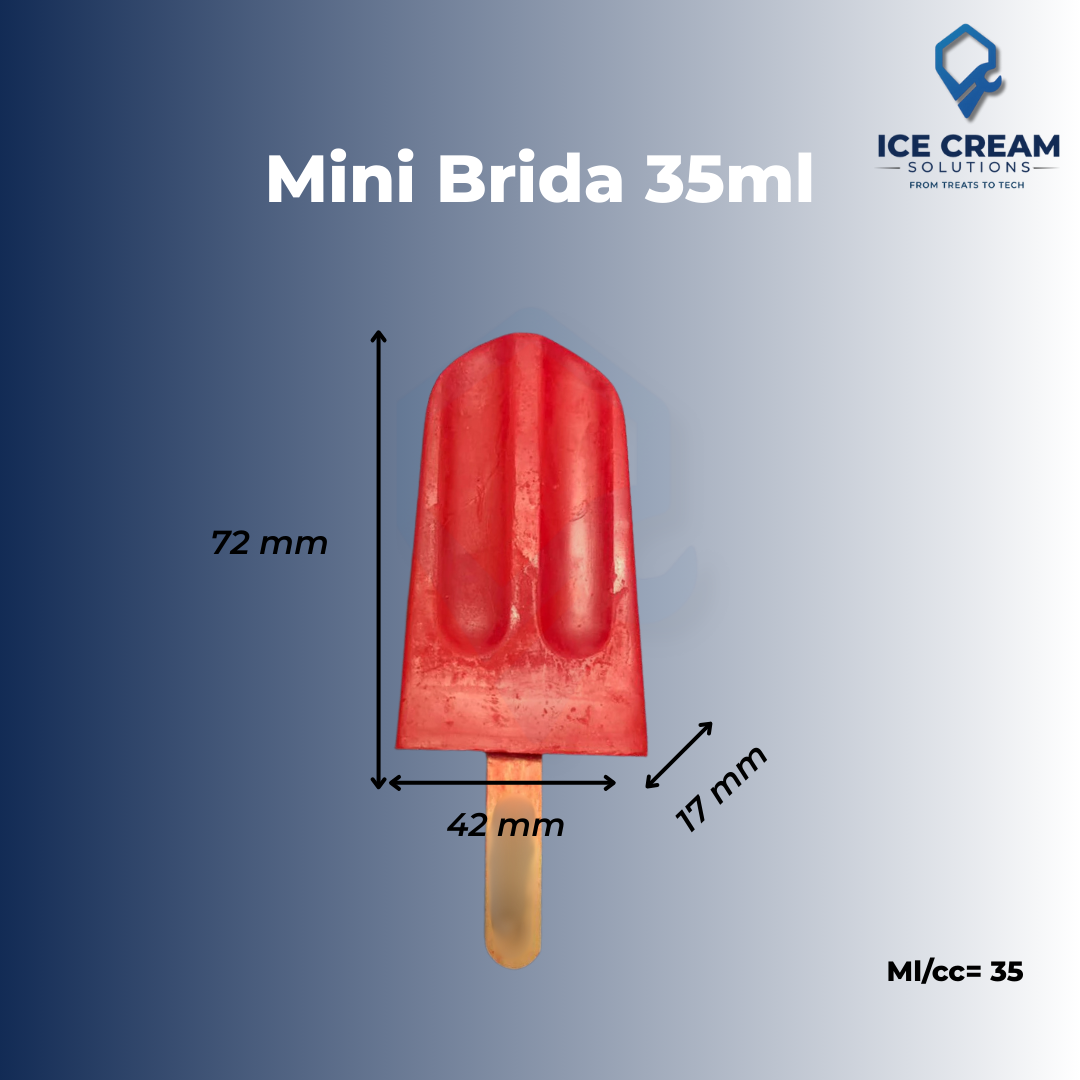Mini Brida Paleta Mold | 35 ml / 1.2 oz (28 Cavities)