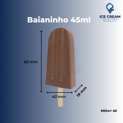 Baianinho Paleta Mold | 45 ml / 1.5 oz (28 Cavities)