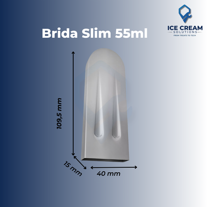 Brida Slim Paleta Mold | 55 ml / 1.9 oz (22 Cavities)