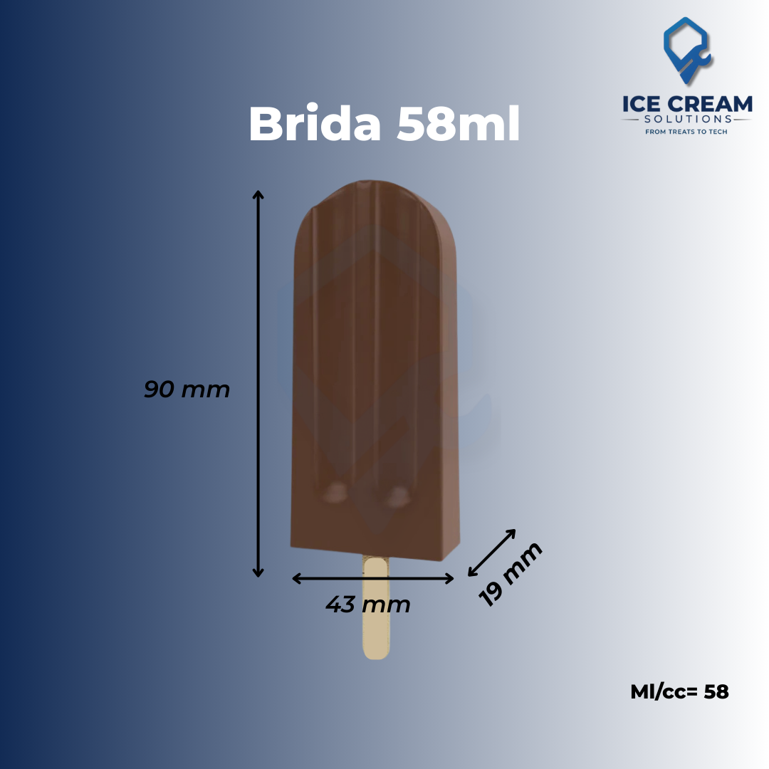 Brida Paleta Mold | 58 ml / 2.0 oz (22 Cavities)