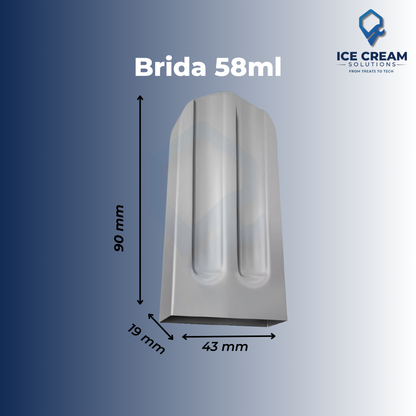 Brida Paleta Mold | 58 ml / 2.0 oz (22 Cavities)