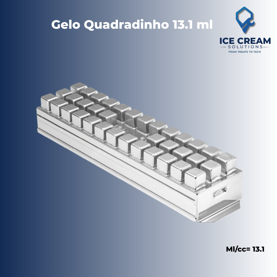 Gelo Quadradinho Paleta Mold | 13.1 ml / 0.44 oz (36 Cavities)