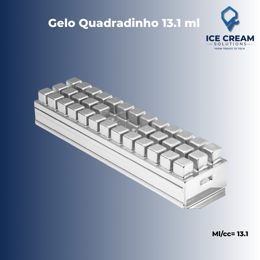 Gelo Quadradinho Paleta Mold | 13.1 ml / 0.44 oz (36 Cavities)