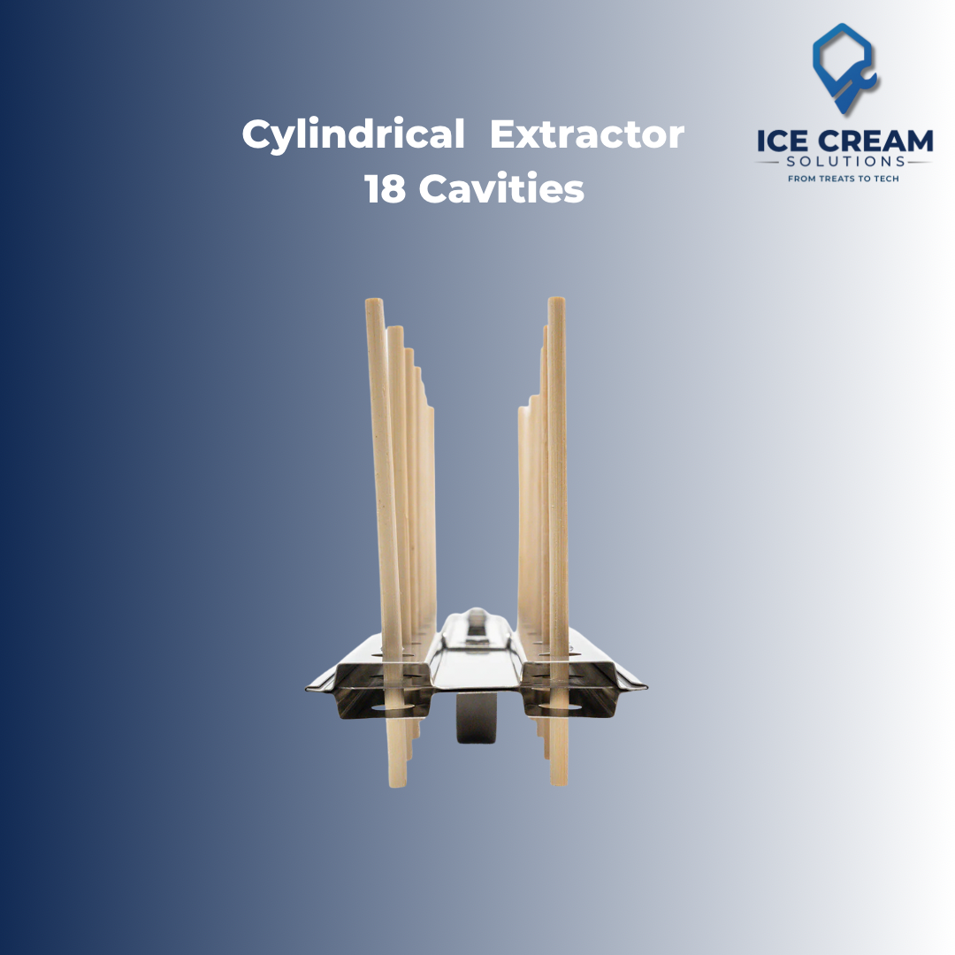 Cylindrical Stick Holder / Extractor | 18 Cavities