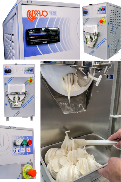 G20 - BRAVO Countertop Ice Cream Machine Batch Freezer | 1.8 Qts