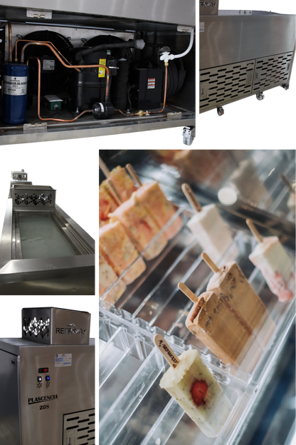 PLA-208 - Refrinox Paleta Machine | 208 paletas /20 min