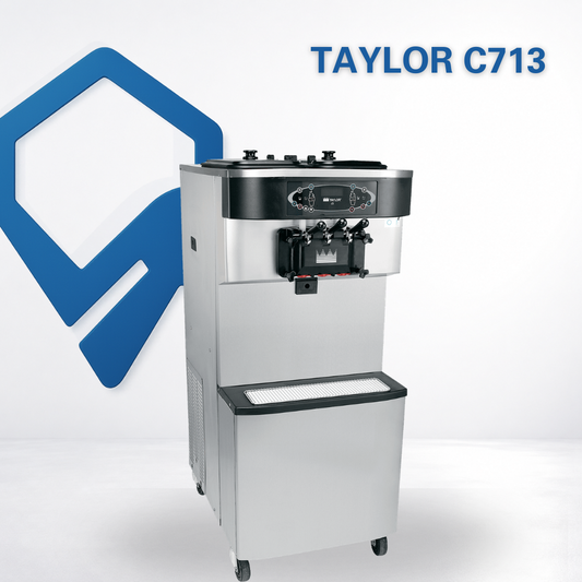 C713-Taylor Soft Serve Machine | High Volume, Gravity-Fed, Twin & Twist