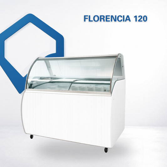 Florencia 120 Display case - 12 Pan Capacity or 120 paletas