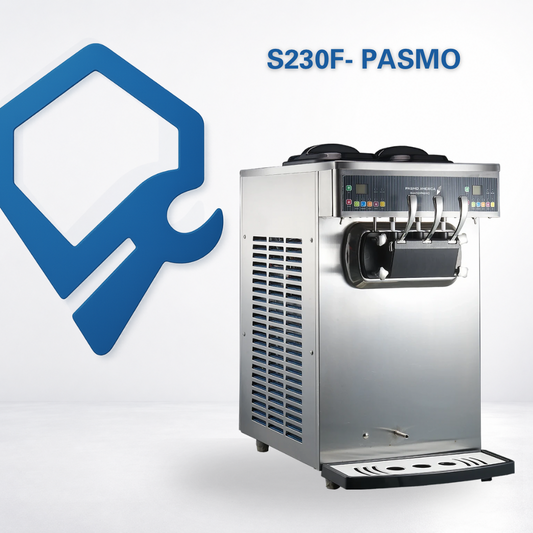 S230F - Pasmo TABLE TOP SOFT SERVE FREEZER