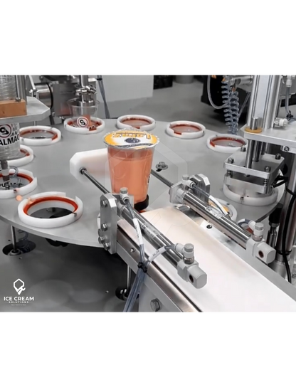 Rotary Pint & Parfait Filling Machine