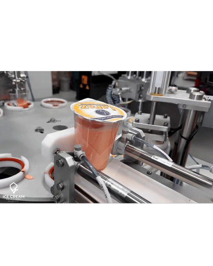 Rotary Pint & Parfait Filling Machine