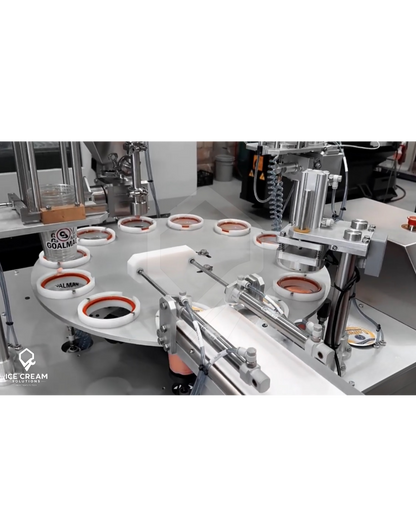 Rotary Pint & Parfait Filling Machine