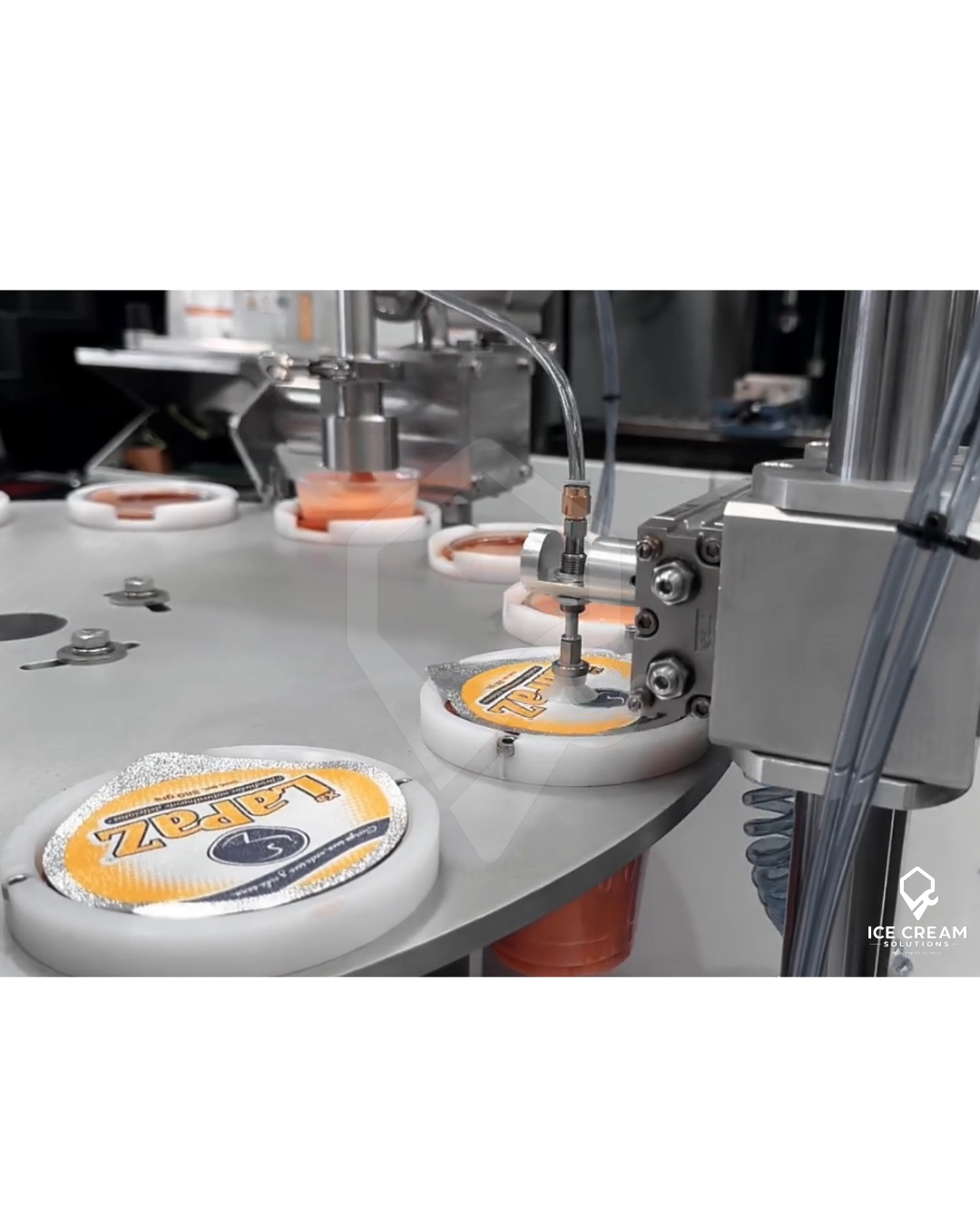 Rotary Pint & Parfait Filling Machine