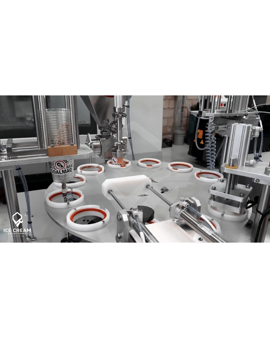Rotary Pint & Parfait Filling Machine