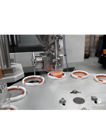Rotary Pint & Parfait Filling Machine