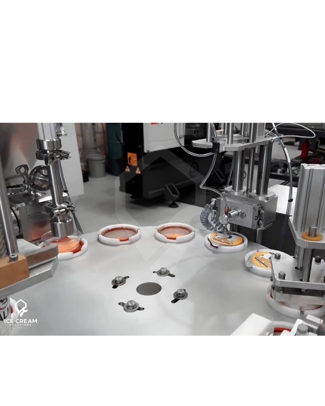 Rotary Pint & Parfait Filling Machine