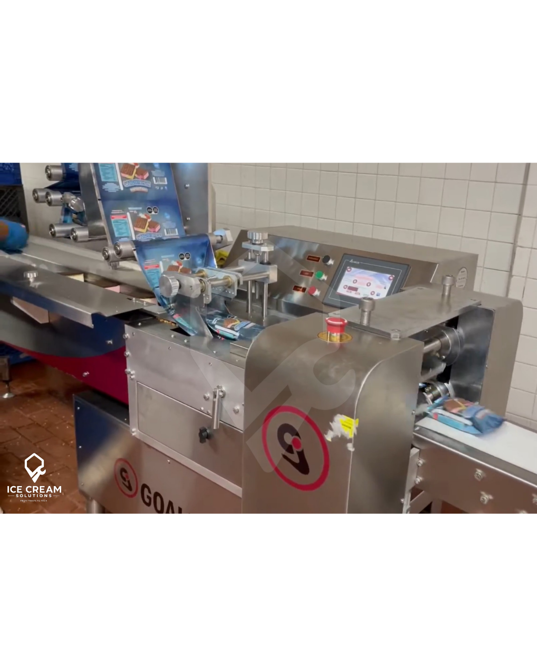 Ice Cream Sandwich & Paleta Packaging Machine