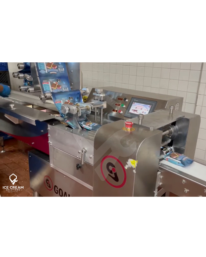 Ice Cream Sandwich & Paleta Packaging Machine