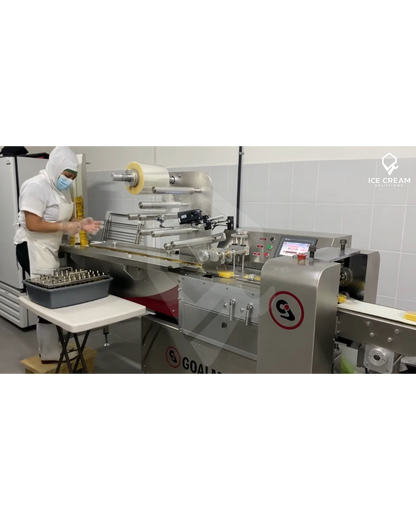 Ice Cream Sandwich & Paleta Packaging Machine