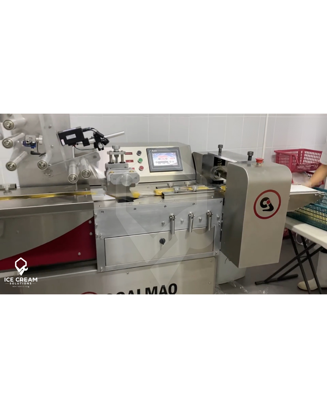 Ice Cream Sandwich & Paleta Packaging Machine