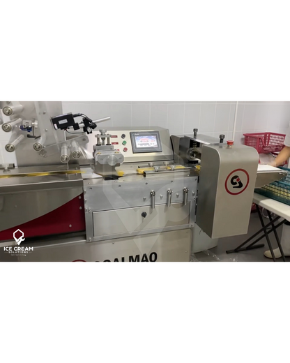 Ice Cream Sandwich & Paleta Packaging Machine