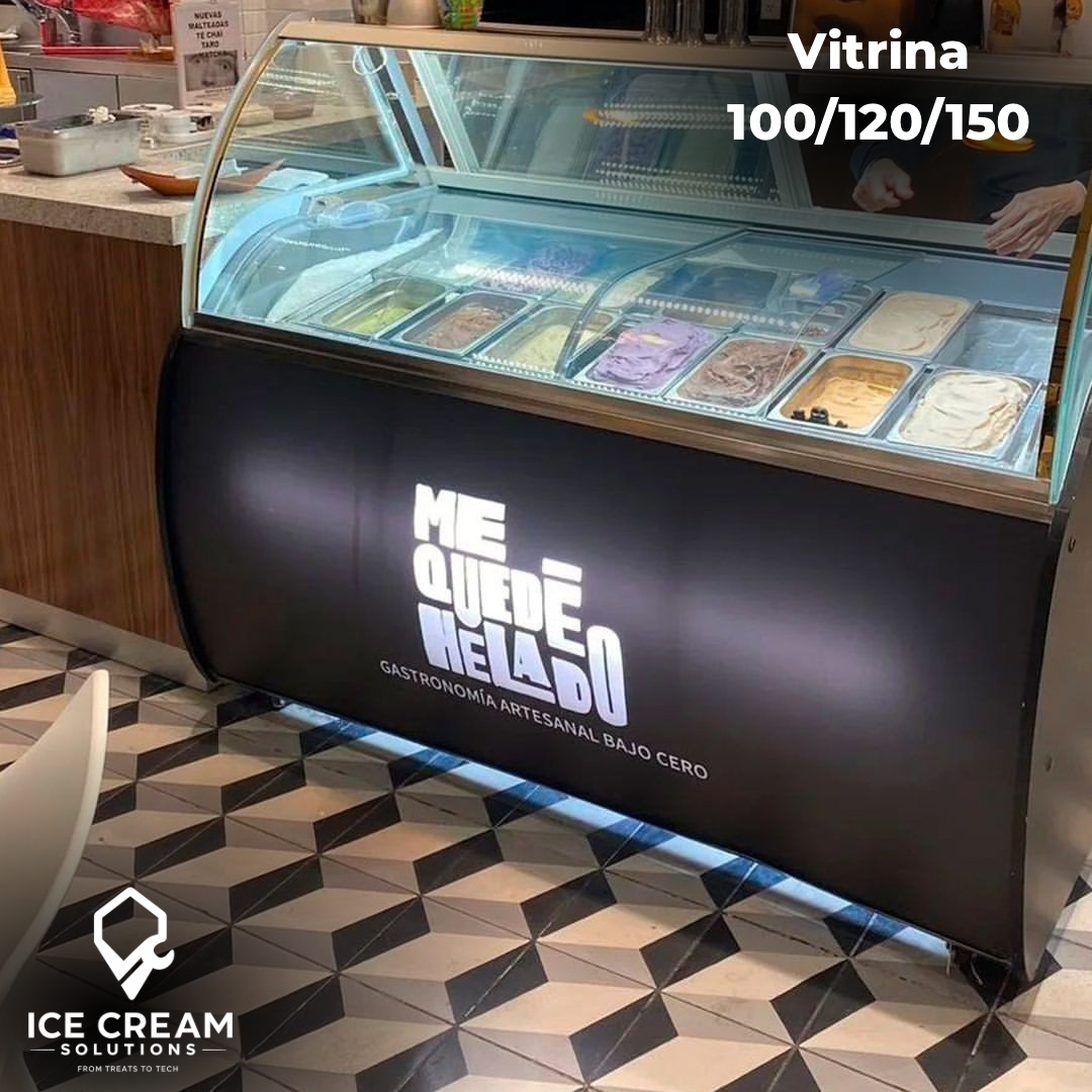 Florencia 120 Display case - 12 Pan Capacity or 120 paletas