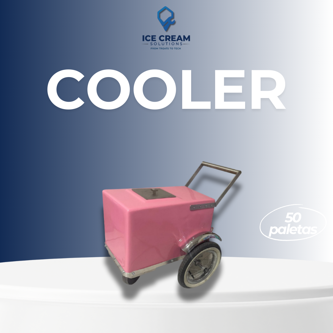 Popsicle Cart – Cooler Model | 50 paletas